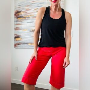 LULULEMON Clam Digger II Crops Raspberry Glo Light Pink Size 12